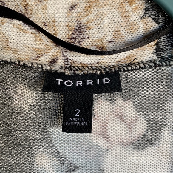 3/4 sleeves lightweight open front sweater - Picture 2 of 4